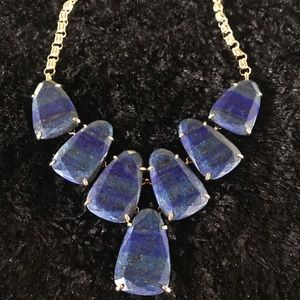 NWOT KENDRA SCOTT HARLOW LAPIS NECKLACE